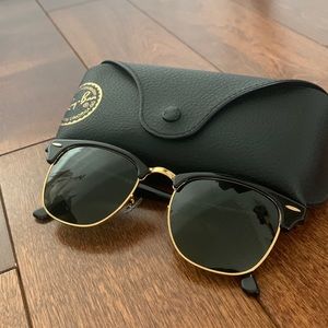 NWT RAY-BAN Clubmaster Sunglasses